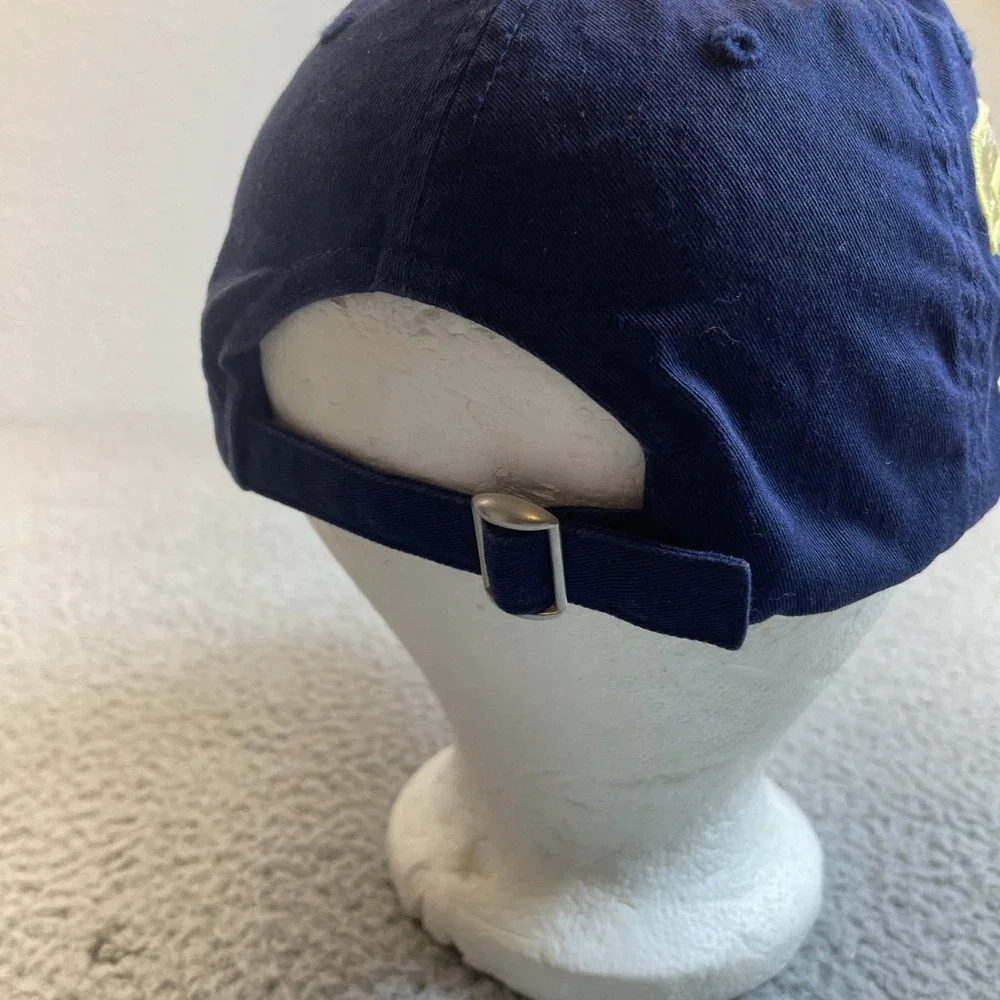 VINTAGE Ralph Lauren Polo Hat Cap Strap Back Blue Big Pony Kids‎ Boys Youth Golf